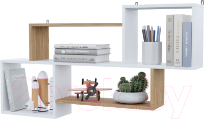 Полка Горизонт Мебель Лайт навесная - фото