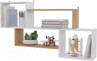 Полка Горизонт Мебель Лайт навесная