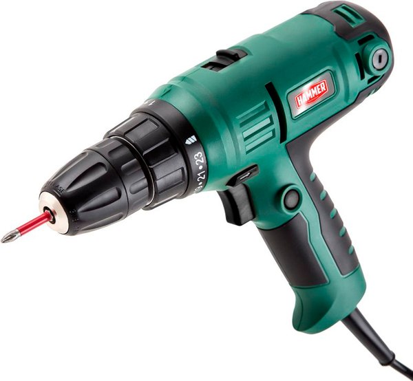 Дрель-шуруповерт Hammer Flex DRL420A - фото