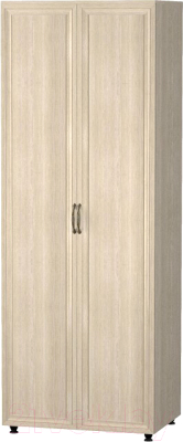 Шкаф Премиум Гармония двухстворчатый без зеркал (шимо светлый) - фото