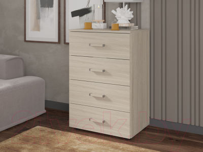 Комод Премиум КМ-04 (шимо светлый)