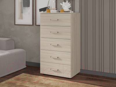 Комод Премиум КМ-05 (шимо светлый)