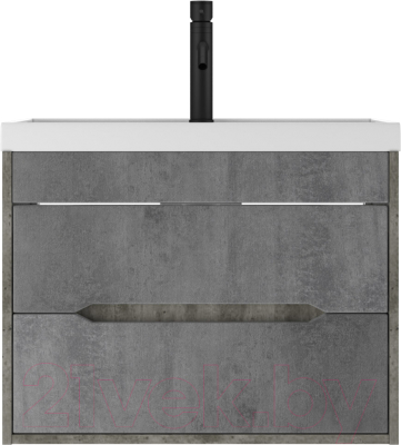 Тумба под умывальник Домино Bazis 70 Loft В2 (бетон)
