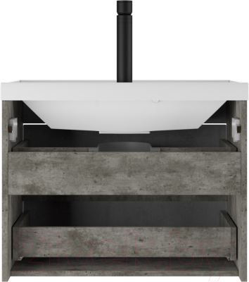 Тумба под умывальник Домино Bazis 70 Loft В2 (бетон)