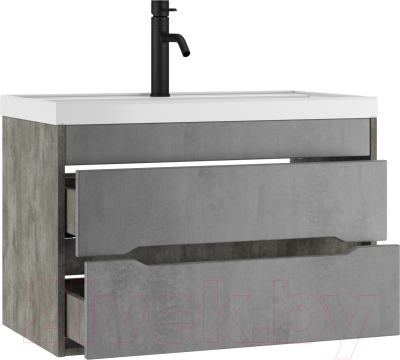 Тумба под умывальник Домино Bazis 80 Loft В2