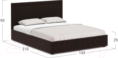 Полуторная кровать Moon Trade 1258 / К004008