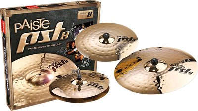 Набор тарелок для ударной установки Paiste PST 8 Rock Set 000180RSET - фото