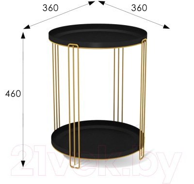Журнальный столик Мебелик SHT-CT31