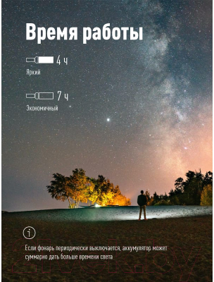 Фонарь Космос KOS112Lit