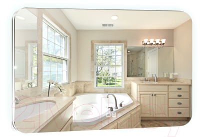 Зеркало Silver Mirrors Паллада 80x55 / LED-00002341