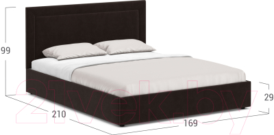 Двуспальная кровать Moon Family 1258 / К004026