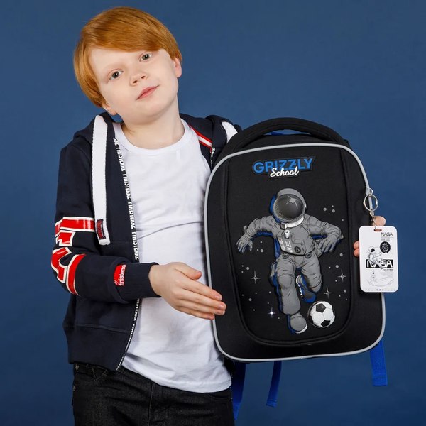 Школьный рюкзак Grizzly RAf-393-6