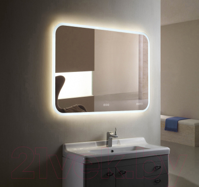 Зеркало Silver Mirrors Стив 80x60 / LED-00002377