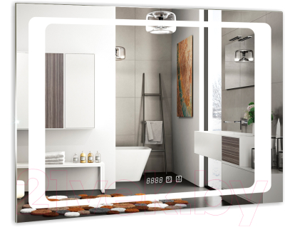 Зеркало Silver Mirrors Фортуна 80x60 / LED-00002489