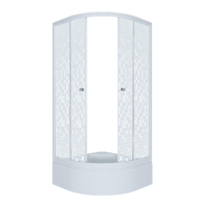 Душевой уголок Triton Стандарт В 100x100 (мозаика) - фото