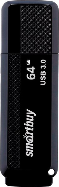 USB flash накопитель SmartBuy Dock Black USB 3.0 64Gb / SB64GBDK-K3 - фото