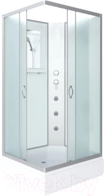 Душевая кабина Niagara NG-33084-14QBKG 100x80x200 (матовое стекло)