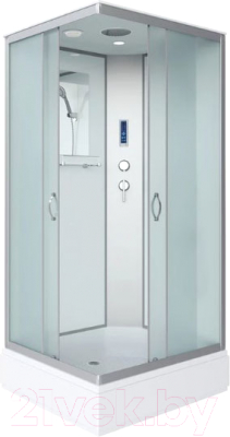 Душевая кабина Niagara NG-33084-14QP 100x80x215 (матовое стекло)