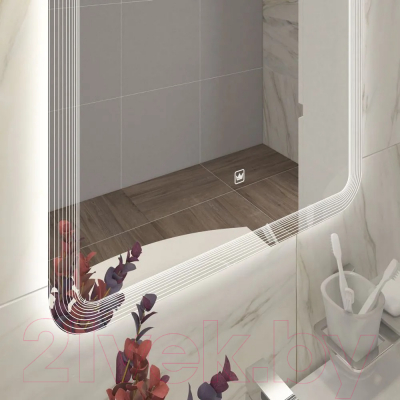 Зеркало Cezares CZR-SPC-DUET-1400-800-LED-TCH