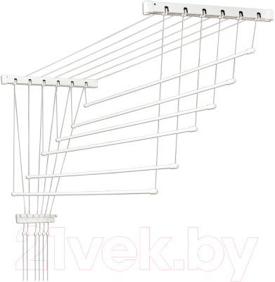 Сушилка для белья Comfort Alumin Group Потолочная 6 Прутьев 160см - фото
