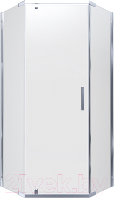 Душевой уголок Triton Дека 100x100 (хром, без поддона) - фото