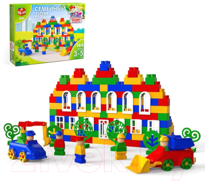 Конструктор Соломон Мой город: семейный дом / 3142419