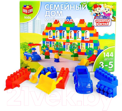 Конструктор Соломон Мой город: семейный дом / 3142419