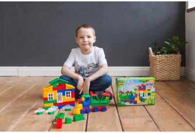 Конструктор Соломон Мой город: ЖД станция / 3142416