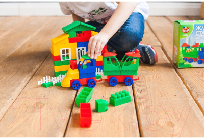 Конструктор Соломон Мой город: ЖД станция / 3142416