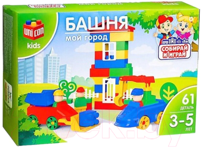 Конструктор Соломон Мой город: башня / 3136203 - фото