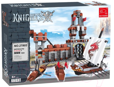 Конструктор Keyixing Сила рыцаря: Осада крепости / 133982 - фото