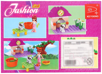 Конструктор Keyixing Девочка с собачкой / 1413030