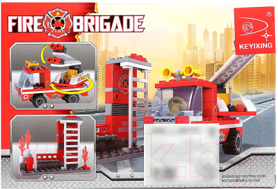 Конструктор Keyixing Пожарная бригада / 460600