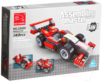 Конструктор Keyixing Супергонщик / 1283677 - фото