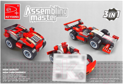 Конструктор Keyixing Супергонщик / 1283677