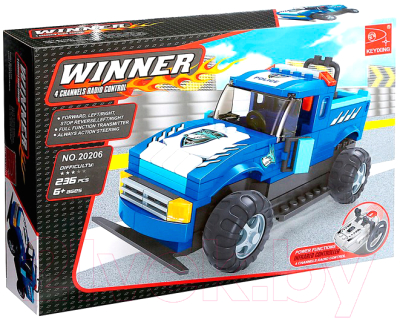 Конструктор управляемый Keyixing Полицейский джип / 2575341 - фото