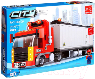 Конструктор Keyixing Трейлер / 884303 - фото