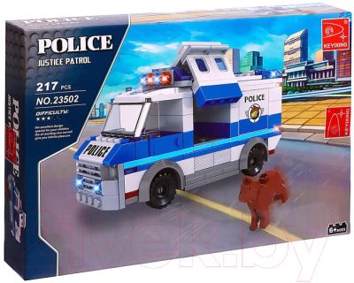 Конструктор Keyixing Полиция Побег преступника / 2575362 - фото