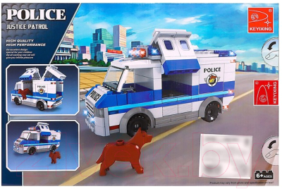 Конструктор Keyixing Полиция Побег преступника / 2575362