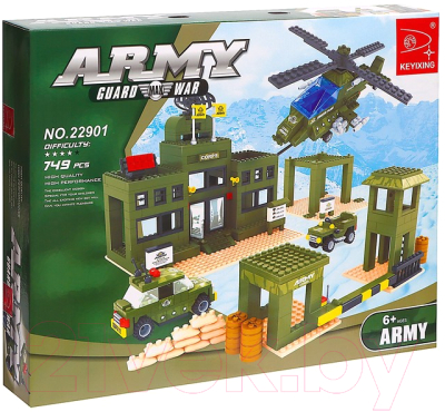 Конструктор Keyixing Военная база / 576080 - фото