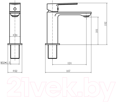 Смеситель Fashun A1083-33