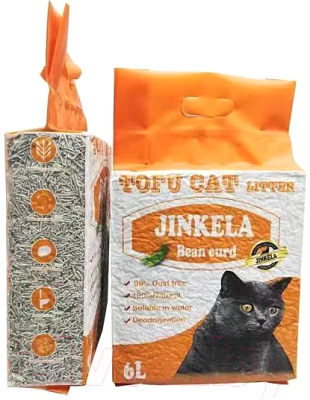 Наполнитель для туалета Jinkela Tofu Natural