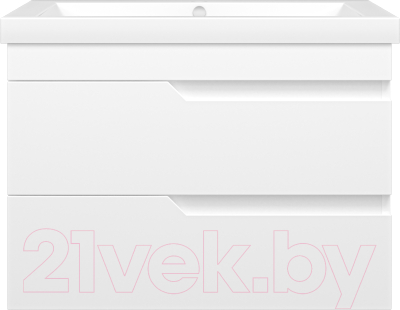 Тумба под умывальник Misty Софт 75 / П-Соф-01075-011П2Я