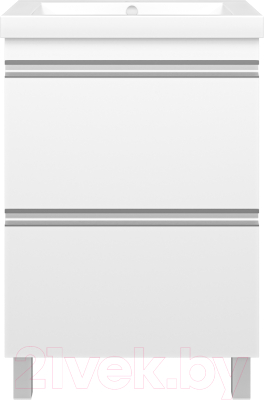 Тумба под умывальник Misty Ингрид 60 / П-Инг-01060-012Я