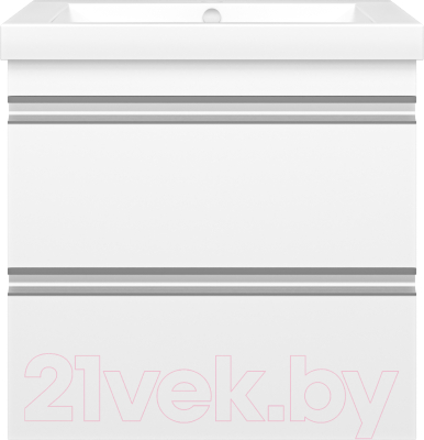 Тумба под умывальник Misty Ингрид 60 / П-Инг-01060-011П2Я