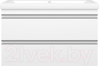 Тумба под умывальник Misty Ингрид 90 / П-Инг-01090-011П2Я