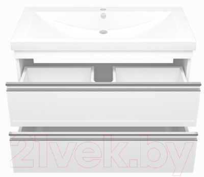 Тумба под умывальник Misty Ингрид 90 / П-Инг-01090-011П2Я