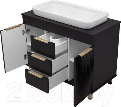 Тумба под умывальник Brevita Enfida 100 / ENF-06100-0243Я