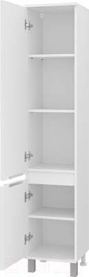 Шкаф-пенал для ванной Brevita Enfida 35 / ENF-05035-010L