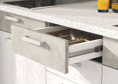 Кухонный гарнитур Стендмебель Денвер 1.6